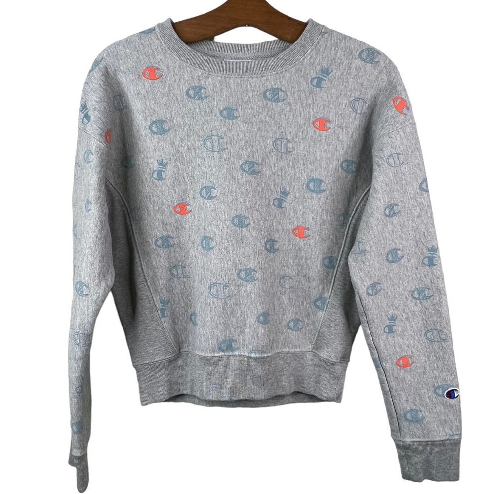 Champion Crewneck Size XS Reverse Weave Pullover Sweatshirt Athleisure Grey